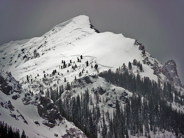 Big Avalanche on Republic outside Cooke City