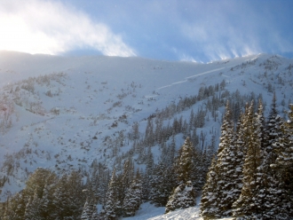 Football Field Avalanche - 1-5-14